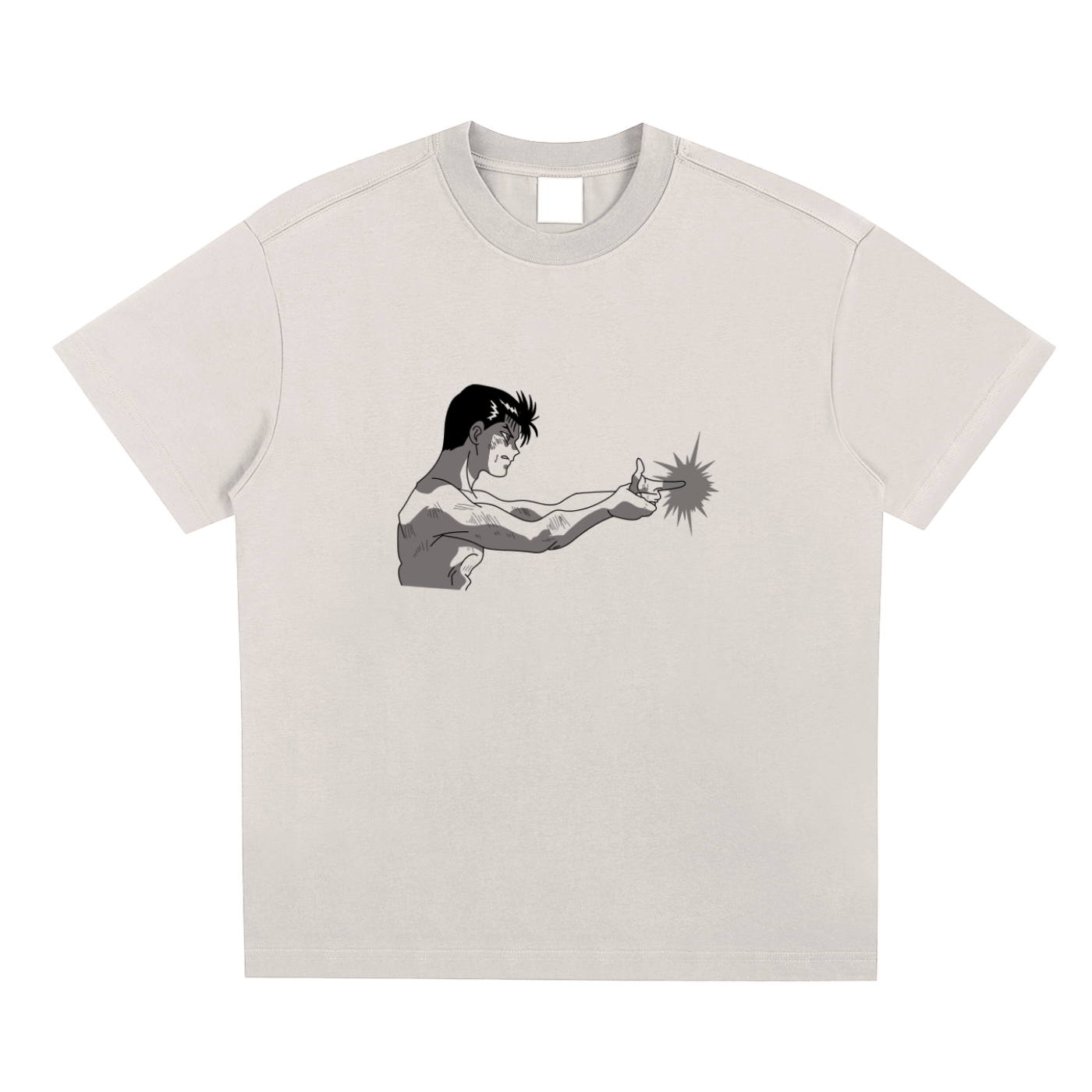 Yu Yu hakusho,Spirit gun,Anime,T shirt,Yusuke,Japanese
