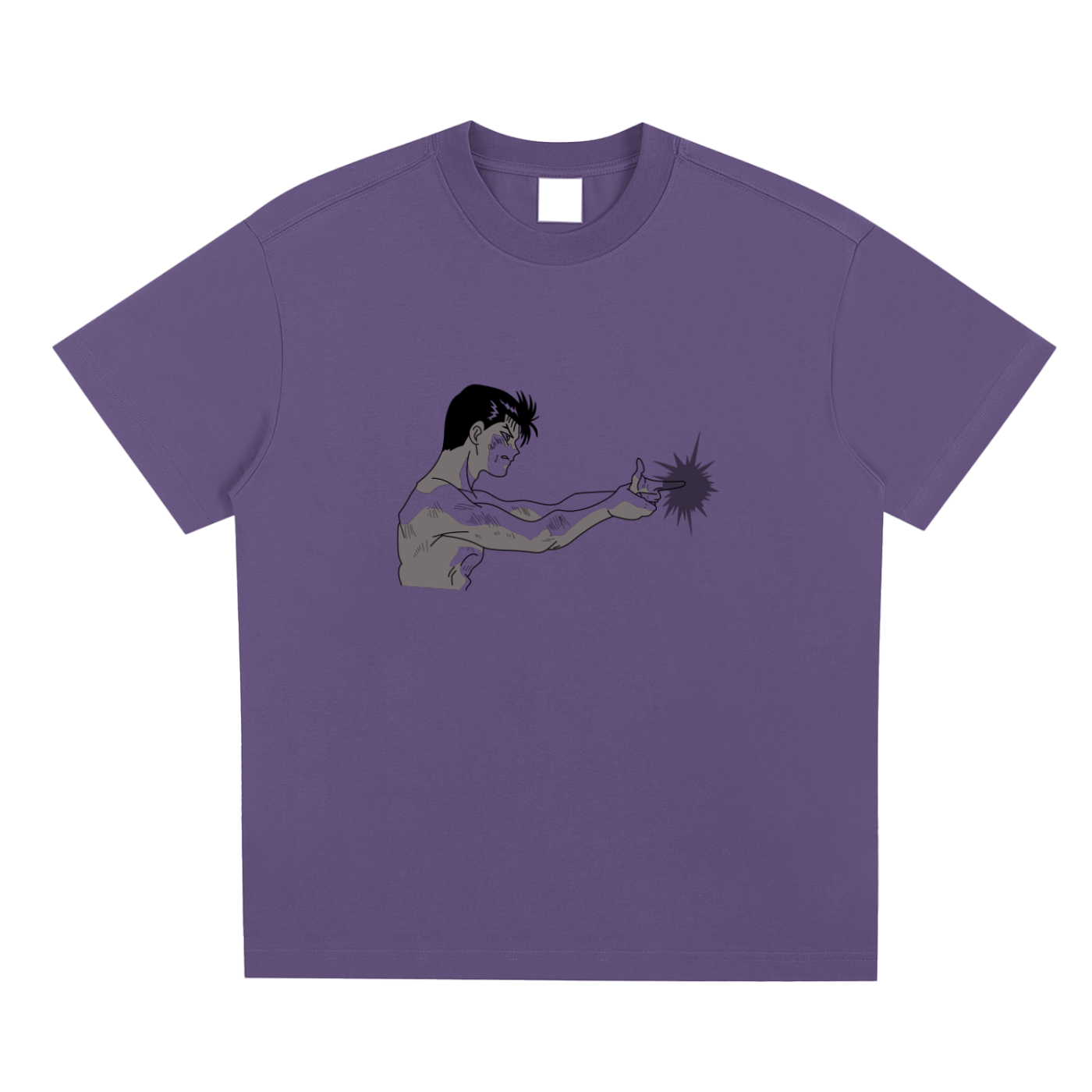 Yu Yu hakusho,Spirit gun,Anime,T shirt,Yusuke,Japanese
