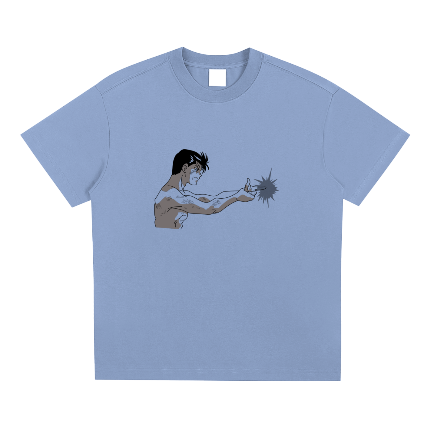 Yu Yu hakusho,Spirit gun,Anime,T shirt,Yusuke,Japanese