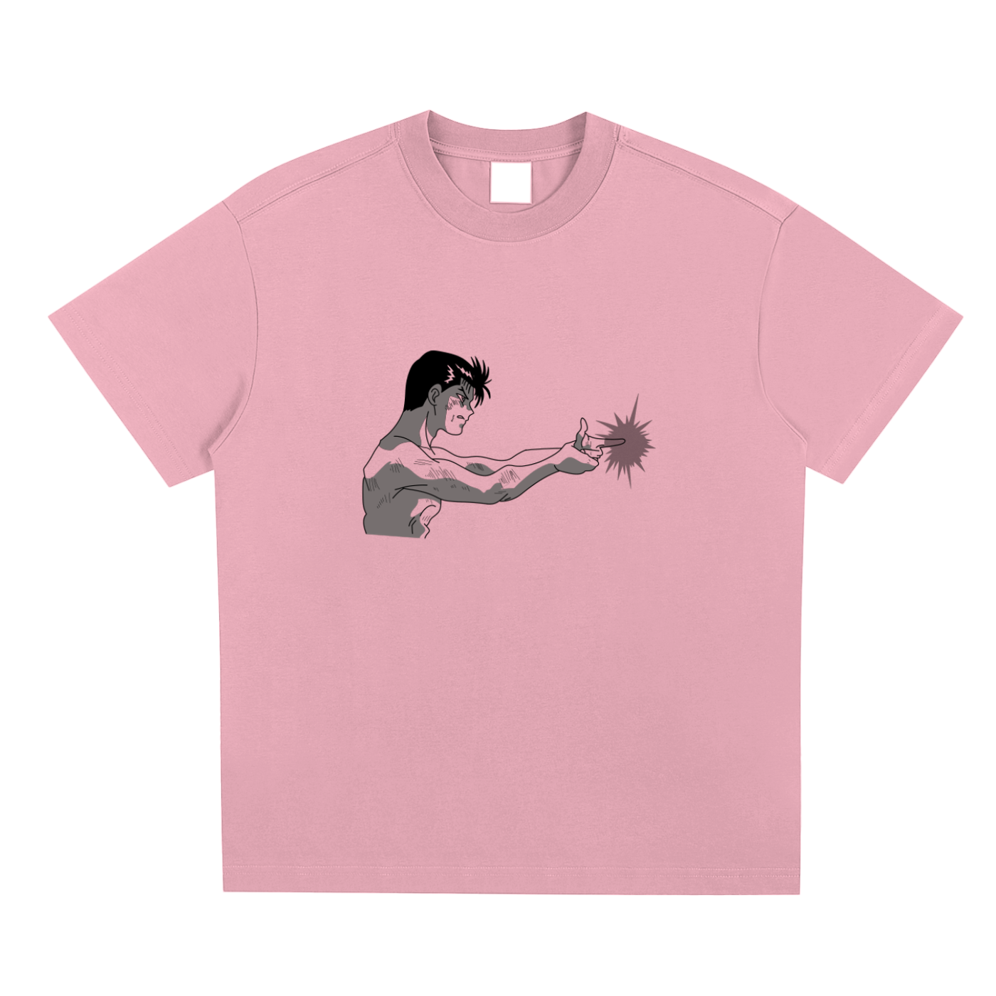 Yu Yu hakusho,Spirit gun,Anime,T shirt,Yusuke,Japanese