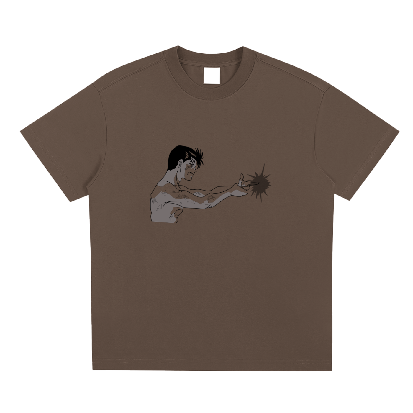 Yu Yu hakusho,Spirit gun,Anime,T shirt,Yusuke,Japanese